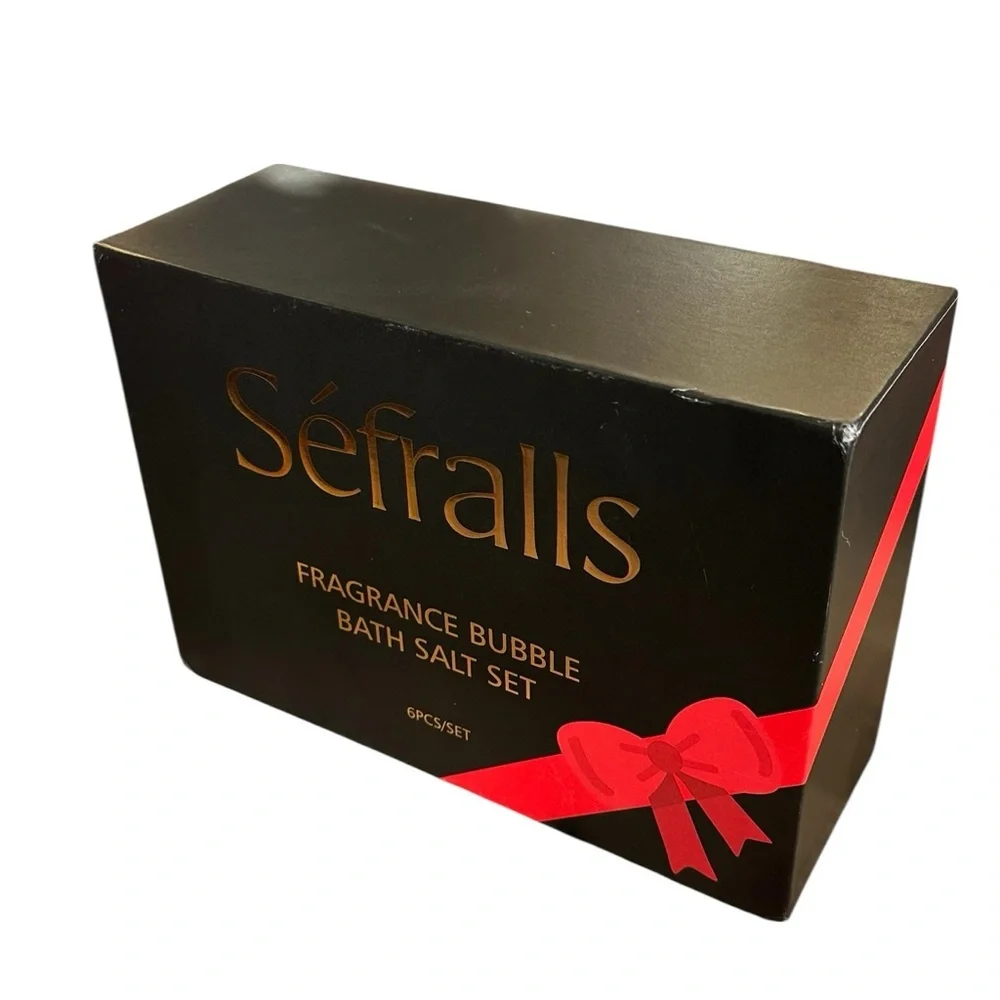 ✨ Spa Day Luxe — Séfralls Fragrance Bubble Bath Salt Set | Gift Boxed ✨